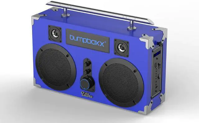 Main image of Bumpboxx Ultra Bluetooth Boombox in Blue