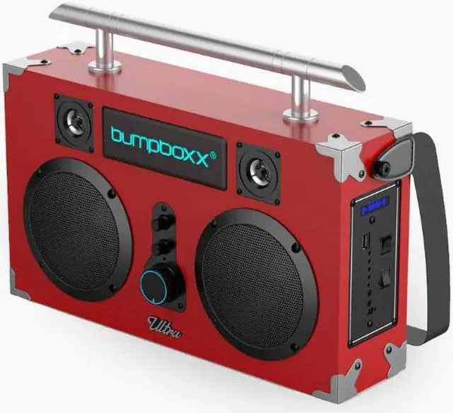 Main image of Bumpboxx Ultra Bluetooth Boombox in Red