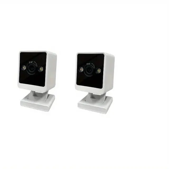 Main image of Hiseeu Mini Indoor 1080p Wi-Fi Security Camera Motion Detection ,Day & Night Vision,Two-Way Audio 2 pcs camera, SD card is not included