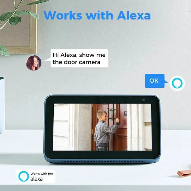 Alt view image 7 of 7 - Hiseeu 3MP PTZ Wireless WiFi Security Camera,2 Way Audio,Full Color Night Vision,PIR Motion Detect,EseeCloud APP