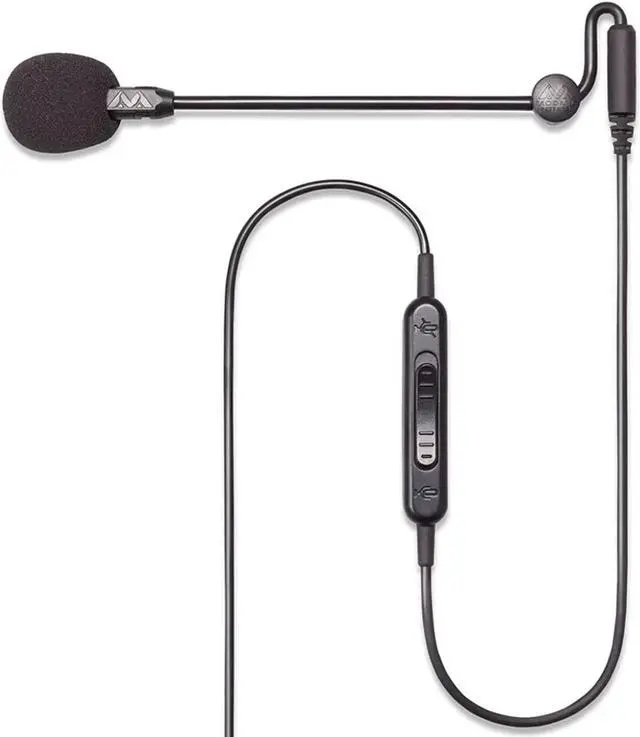 Main image of Audio ModMic Uni Attachable Noise-Cancelling Microphone with Mute Switch, Compatible with Mac, Windows PC, Playstation 4, Xbox One and More