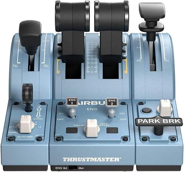 Alt view image 4 of 5 - Thrustmaster TCA Quadrant Add On Airbus Edition (Compatible with PC)