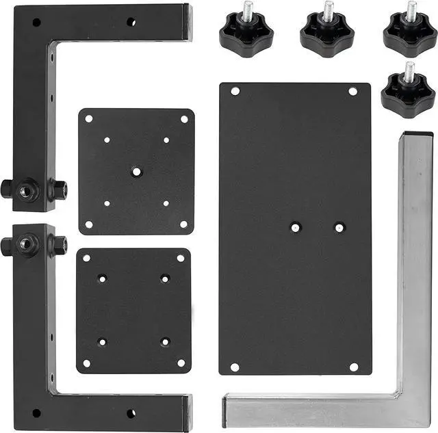 Alt view image 2 of 7 - | Configuration 2 | Flight Simulator HOTAS Side by Side Mount | Fits Thrustmaster Warthog, VirPil WarBRD, MongoosT-50CM2, VKB Gunfighter, WinWing Orion, Super Libra VirPil MongoosT-50CM3
