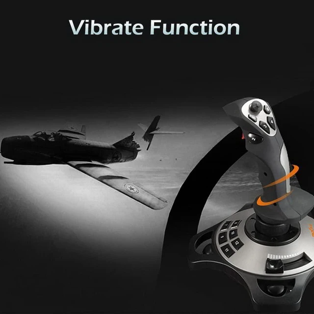 Alt view image 5 of 7 - 2113PRO PC Joystick USB Gaming Flight Simulator Controller Flight Stick