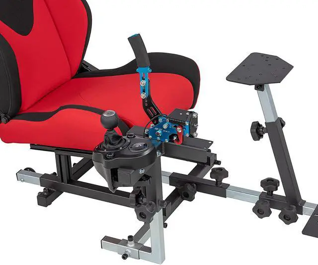 Alt view image 3 of 7 - Generic 14 64 Bit USB Handbrake Mounting Bracket Kit. Proprietary Design for OpenWheeler GEN2 And GEN3 Racing Simulator Cockpits