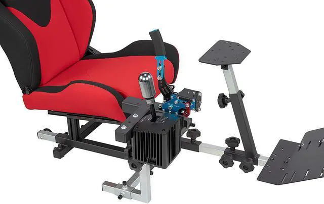 Alt view image 5 of 7 - Generic 14 64 Bit USB Handbrake Mounting Bracket Kit. Proprietary Design for OpenWheeler GEN2 And GEN3 Racing Simulator Cockpits