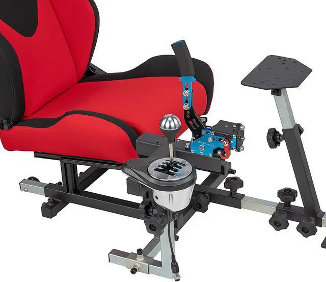 Alt view image 4 of 7 - Generic 14 64 Bit USB Handbrake Mounting Bracket Kit. Proprietary Design for OpenWheeler GEN2 And GEN3 Racing Simulator Cockpits