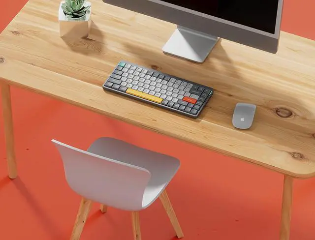 Alt view image 3 of 6 - nuphy Air75 Mechanical Keyboard, 75% Low Profile Wireless Keyboard, Supports Bluetooth 5.0, 2.4G and Wired Connection, Compatible with Windows and Mac OS Systems-Gateron Brown Switch