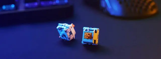 Alt view image 6 of 7 - Glorious Panda Switch (Non Lubed Switches) - 36x Plate Mounted 3 pin Switches for Keyboard - Mechanical Keyboard Switches
