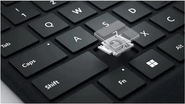Alt view image 5 of 5 - Microsoft Surface Pro Signature Keyboard with Slim Pen 2 - Black
