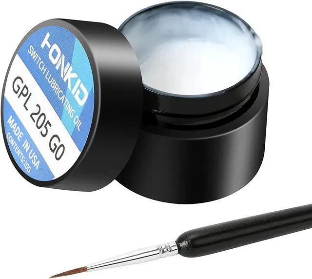 Main image of HONKID Keyboard Switch Lube GPL 205G0 0.35 oz,Mechanical Keyboard Keycaps Lubricant Lubes Stabilizer Lubricating