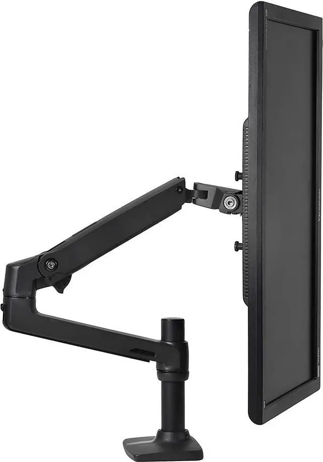 Alt view image 5 of 7 - Ergotron  LX Premium Monitor Arm, Single Monitor Desk Mount  fits Flat Curved Ultrawide Computer Monitors up to 34 Inches, 7 to 25 lbs, VESA 75x75mm or 100x100mm  Matte Black