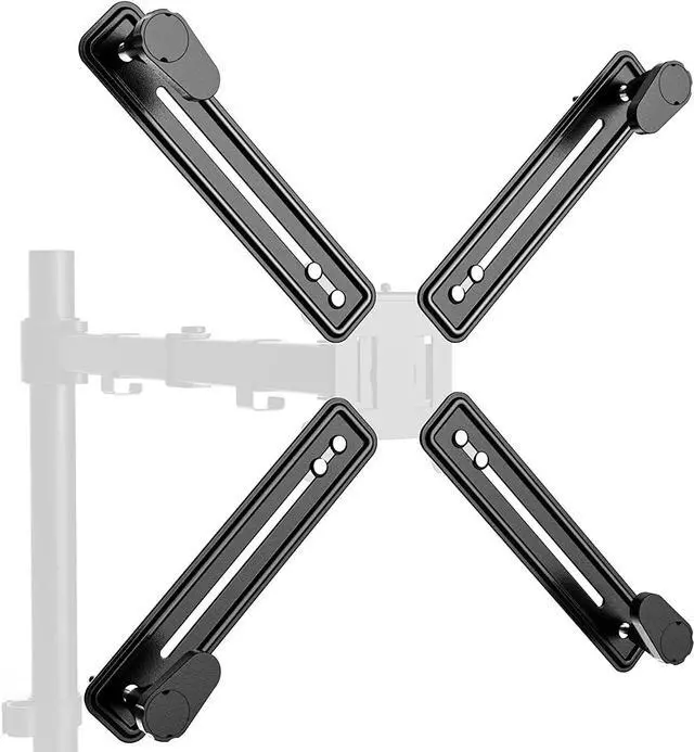 Main image of WALI Mount Bracket Adapter Monitor Arm Mounting Kit for Screen 13 to 27 inch, Mounting Holes 75mm and 100mm (UVVEP)