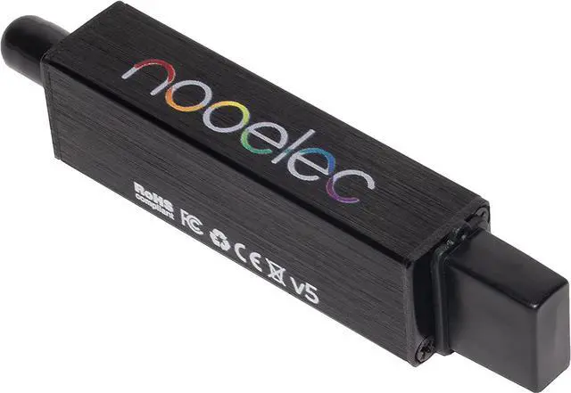 Alt view image 2 of 6 - Nooelec NESDR Smart v5 HF Bundle: 100kHz-1.7GHz Software Defined Radio Set for HF/UHF/VHF Including a NESDR Smart v5 R860/RTL2832U RTL-SDR, Assembled Ham It Up Upconverter, 9:1 Balun, and Adapters