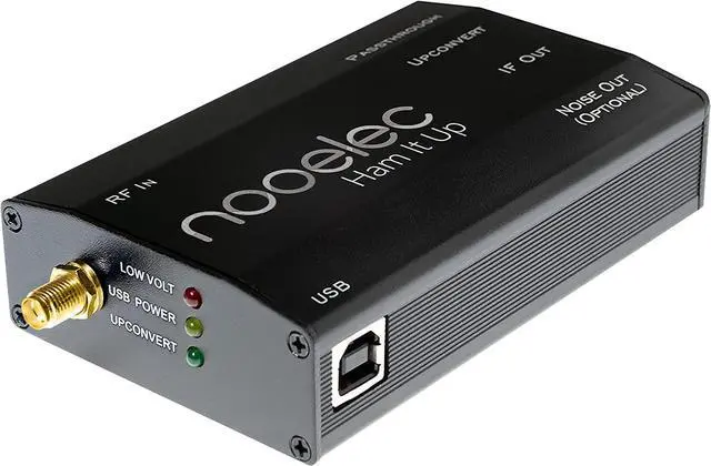 Alt view image 4 of 6 - Nooelec NESDR Smart v5 HF Bundle: 100kHz-1.7GHz Software Defined Radio Set for HF/UHF/VHF Including a NESDR Smart v5 R860/RTL2832U RTL-SDR, Assembled Ham It Up Upconverter, 9:1 Balun, and Adapters