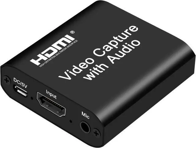 Main image of DIGITNOW Video Capture Card 4K HDMI Video Capture Device with Loop Out, Full HD 1080P Game Capture Video Recorder for Live Streaming, Broadcasting or Video Conference