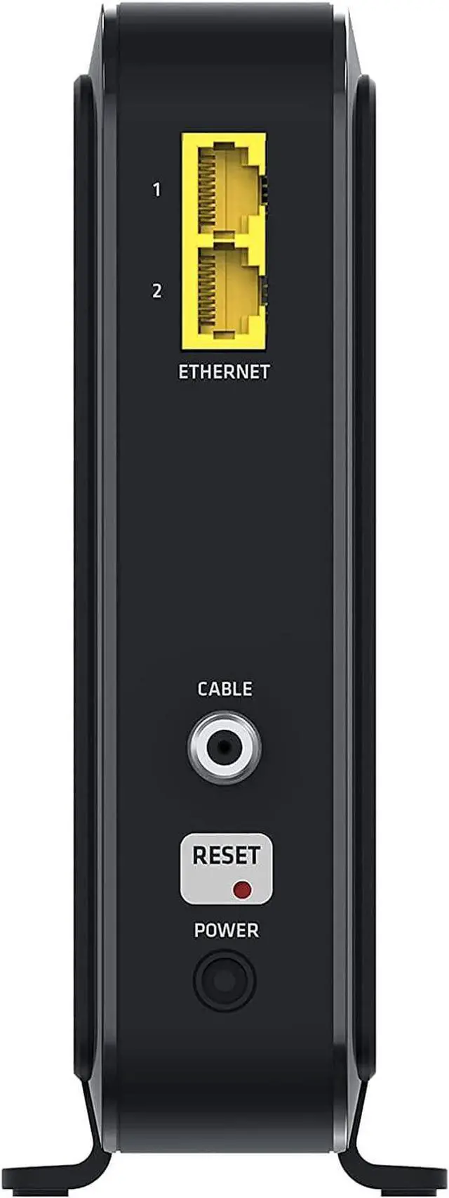Alt view image 4 of 6 - HGD310 - DOCSIS 3.1 Cable Modem, Pairs with Any WiFi Router or Mesh WiFi, Approved for COX & Xfinity & Spectrum, Black, Max Internet Speed Plan 2000 Mbps