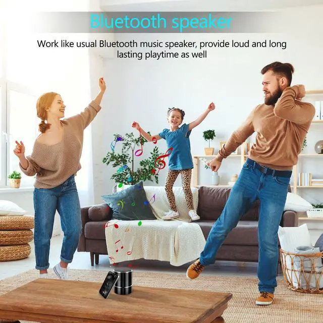 Alt view image 5 of 6 - Hidden Camera Speaker, 180° Rotating Lens WiFi Spy Camera Hide in Wireless Bluetooth Speakers, 1080P Nanny Cam with Phone App Remote Viewing, Live Streaming, Motion Detection, Video Recording