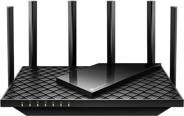Main image of TP-Link AXE5400 Tri-Band WiFi 6E Router (Archer AXE75)- Gigabit Wireless Internet Router, ax Router for Gaming, VPN Router, OneMesh, WPA3, Black