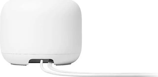 Alt view image 3 of 7 - Google Nest WiFi Router Non-Retail Packaging - AC2200 Mesh Wi-Fi 2nd Generation