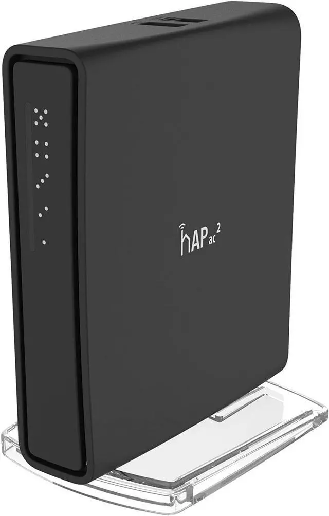 Alt view image 2 of 5 - MikroTik hAP ac2 RBD52G-5HacD2HnD-TC Dual-Concurrent 2.4/5GHz Access Point, 802.11a/b/g/n/ac, 5 x Gigabit Ethernet ports