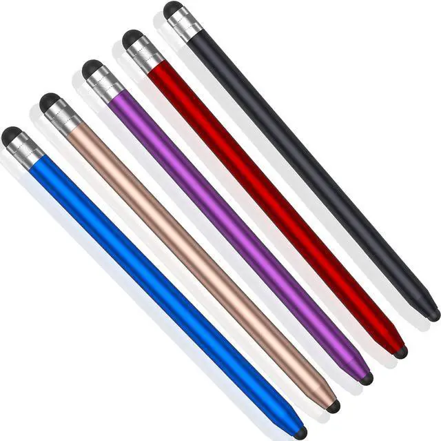 Main image of Stylus Pens for Touch Screens (5 Pcs) Sensitivity & Precision Stylus Capacitive Stylus Pen for iPad/iPhone/ Galaxy/Tablets All Universal Touch Screen Devices