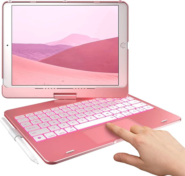 Main image of typecase Touch Keyboard Case for iPad 9th/8th/7th Gen, 360° Rotating