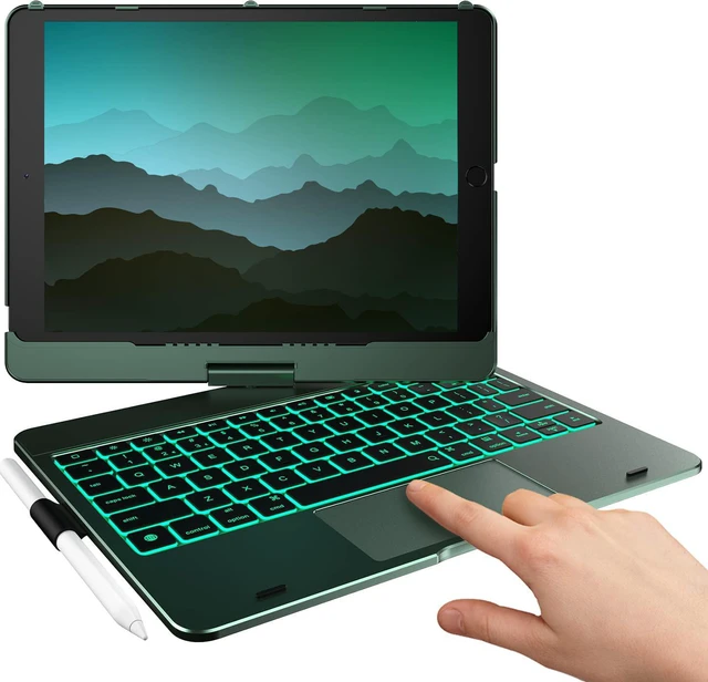 Main image of typecase Touch Keyboard Case for iPad 9th/8th/7th Gen, 360° Rotating