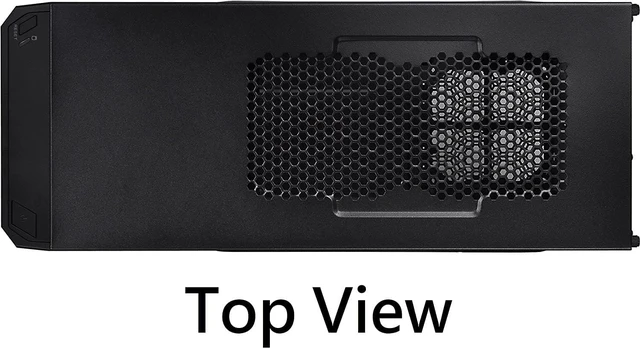 Alt view image 6 of 7 - Versa H21 SPCC ATX Mid Tower Computer Chassis CA-1B2-00M1NN-00,Black