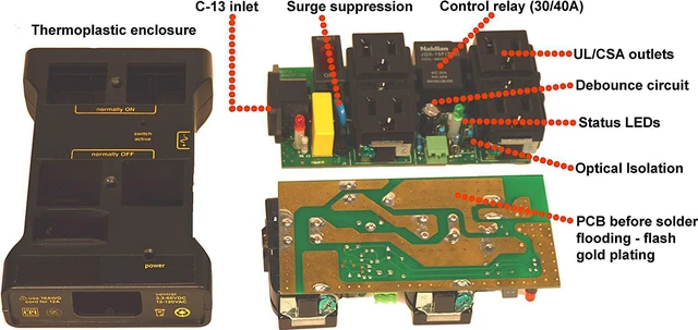 Main image of Iot Relay - Enclosed High-power Power Relay for , Raspberry Pi, PIC or Wifi, Relay Shield, Automatic
