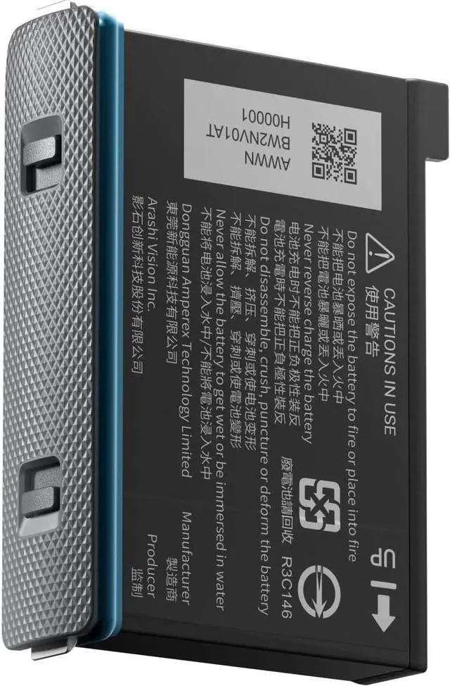 Alt view image 2 of 4 - Insta360 X3 Battery