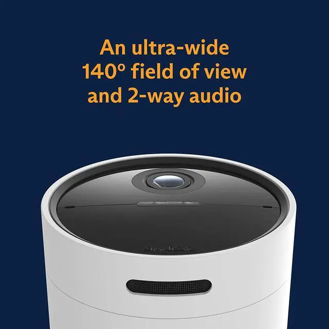 Alt view image 4 of 7 - SimpliSafe Wireless Outdoor Security Camera,1080p, Motion only