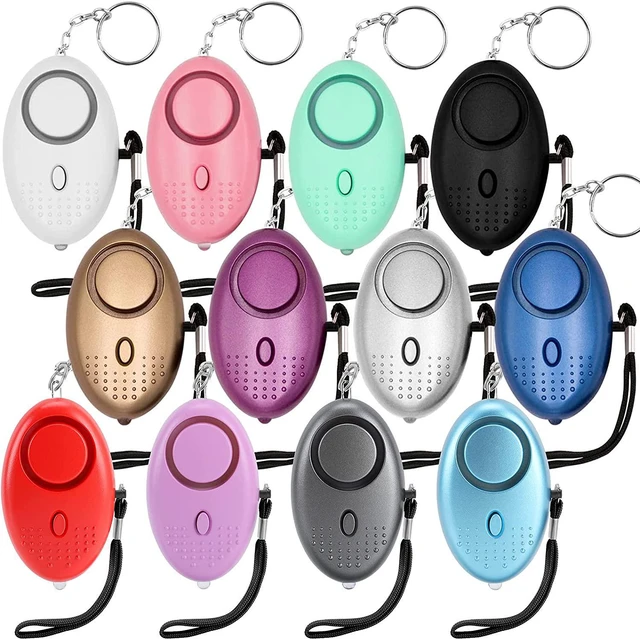 Main image of Safe Sound Personal Alarm, 12 Packs 140DB Personal Security Alarm Keychain with LED Lights, Emergency Safety Alarm for Women, Men, Children, Elderly