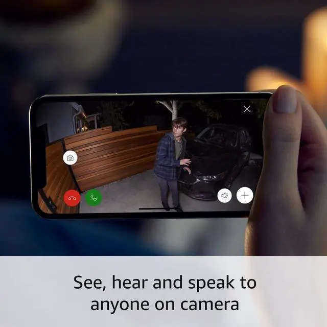 Alt view image 3 of 6 - Spotlight Cam Plus Battery | Two-Way Talk Color Night Vision and Security Siren (2022 release) - White