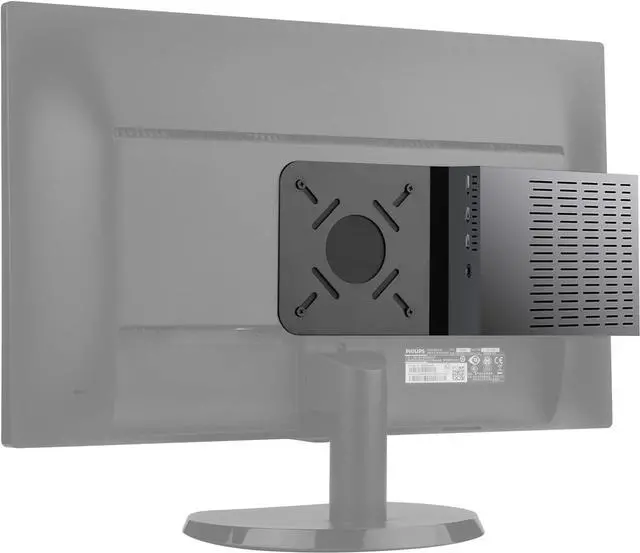 Alt view image 3 of 7 - VESA Mount Adapter Extender Bracket: CaSZLUTION Universal VESA Conversion Plate Compatible with Intel NUC VESA Monitor 35 by 75 mm to 100 by 100 mm Extension Plate Holder for Mini PC CPU Computer