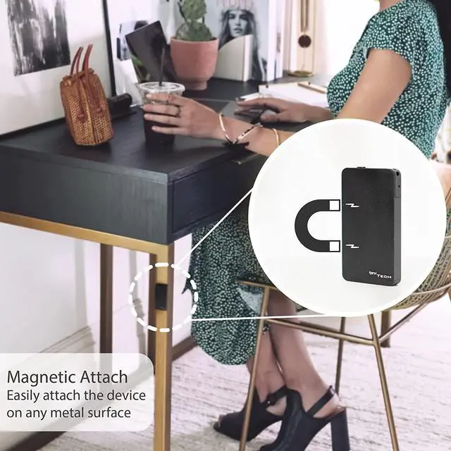 Alt view image 6 of 7 - 64GB Digital Voice Recorder, Voice Activated Recorder with 750 Hours Recording Storage, 25 Hours Long-Lasting Battery, Elegant Case, Recorder for Work Lecture Meeting Interview