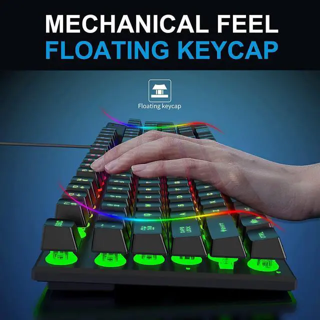 Alt view image 2 of 6 - Gaming Keyboard and Mouse,Headphones,Mouse padAll in One Combo for PC Gamers and Xbox and PS4 Users