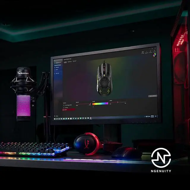Alt view image 5 of 7 - HyperX Pulsefire Haste  Gaming Mouse  TimTheTatMan Edition  Ultra-Lightweight, 59g, Honeycomb Shell, Hex Design, HyperFlex USB Cable, Up to 16000 DPI, 6 Programmable Buttons