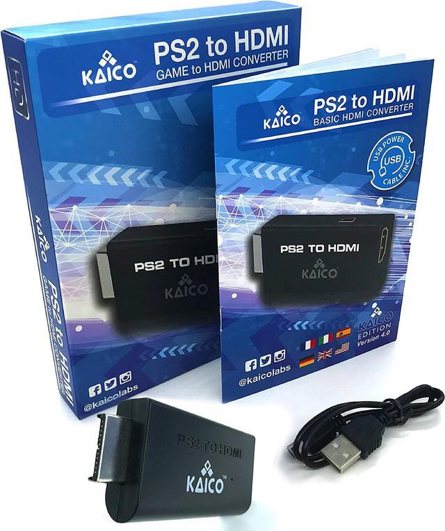 Playstation 2 PS2 HDMI Converter - PS2 to HDMI - Component to HDMI  Converter Adaptor - Play Playstation 2 on Your HDMI TV - Retro Gaming PS2  HDMI Converter Adapter 