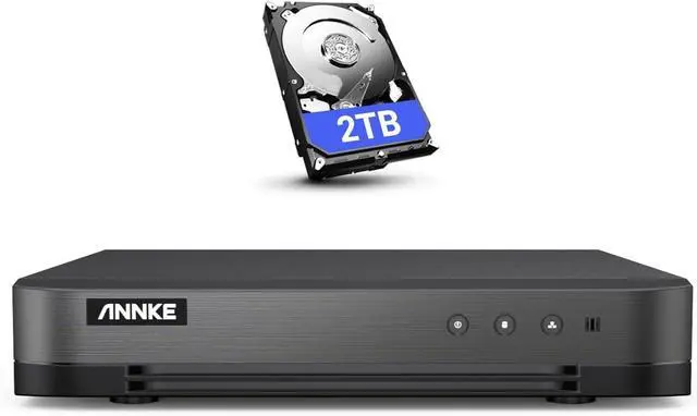 Main image of ANNKE DVR for Security Camera, 16CH 2MP Lite Hybrid 5-in-1(TVI/AHD/CVI/CVBS/IPC) CCTV Digital Video Recorder, H.265+ Security 16 Channel Surveillance DVR with 2TB Hard Drive, Easy Remote Access