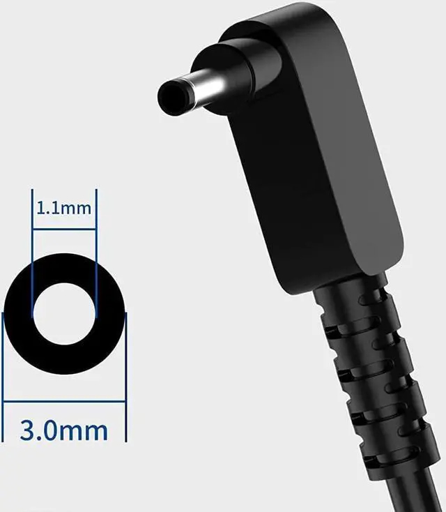 Alt view image 3 of 5 - 65W 45W AC Charger for Acer Aspire 3 A315 A314 A317 A315-23 A315-24P A315-24PT A315-59 A315-58 A315-57 A314-22 A314-35 A314-23P A314-36P A317-33 A317-53 A317-55P Spin 14 A3SP14-31PT A315-510P Laptop
