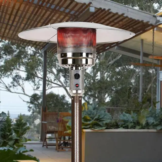 Alt view image 5 of 7 - Patio Heater Reflector Shield, Aluminum Heat Reflector Shield Top for Propane Outdoor Heaters,Dome Replacement Parts(3-Hole Mount33" Diameter Round)