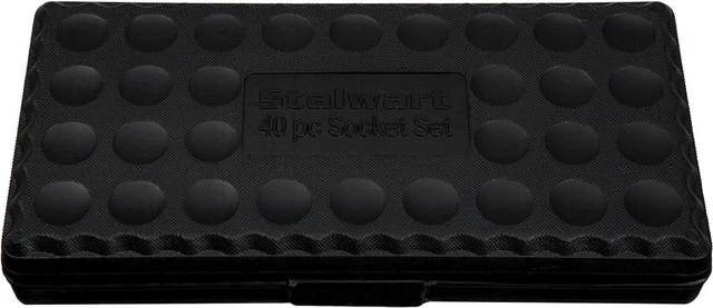 Alt view image 6 of 6 - Stalwart 75-HT3014 SAE and Metric 1/4, 3/8 and 1/2 Drive Socket Set, 52 Piece