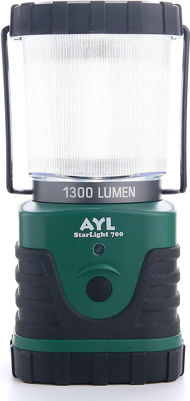 Main image of AYL Starlight 700 - Water Resistant - Shock Proof - Long Lasting Up to 6 Days Straight - 1300 Lumens Ultra Bright LED Lantern - Perfect Lantern for Hiking, Camping, Emergencies, Hurricanes, Outages