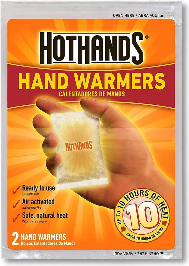 Alt view image 2 of 7 - HotHands Hand Warmers - Long Lasting Safe Natural Odorless Air Activated Warmers - Up to 10 Hours of Heat - 40 Pair
