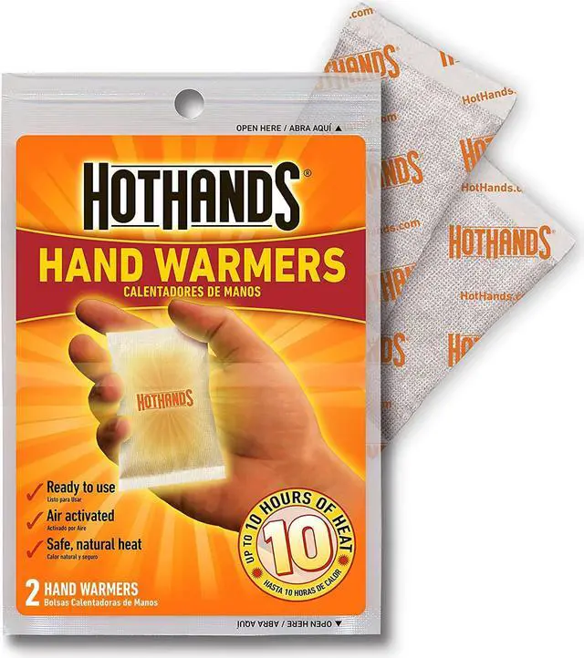 Alt view image 3 of 7 - HotHands Hand Warmers - Long Lasting Safe Natural Odorless Air Activated Warmers - Up to 10 Hours of Heat - 40 Pair