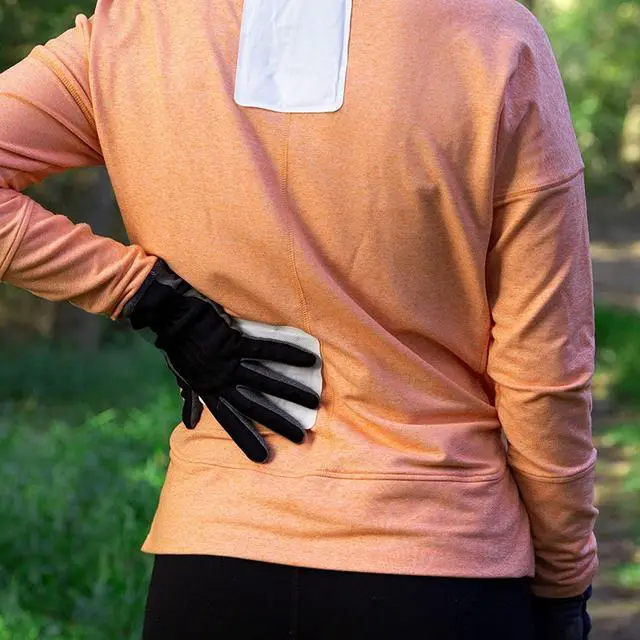 Alt view image 5 of 7 - HotHands Body Warmers With Adhesive - Long Lasting Safe Natural Odorless Air Activated Warmers - Up to 12 Hours of Heat - 40 Individual Warmers