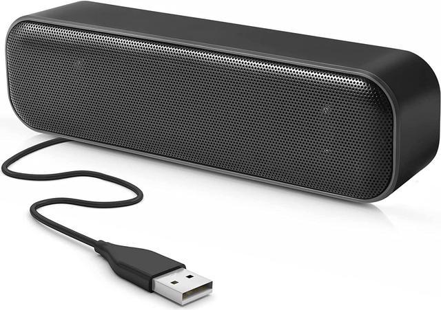 USB Computer Speakers,HONKYOB Wired Computer Sound Bar, 60% OFF