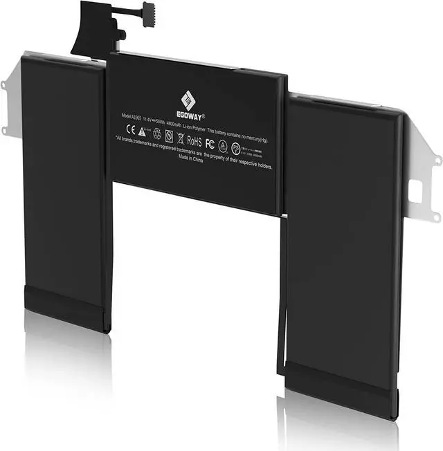 Main image of A1932 A2179 Battery, Egoway A1965 Replacement Laptop Battery for MacBook Air 13 inch (Late2018 2019 2020), Easy-to-Install with Tools, EMC 3184 3302, Welcome to consult
