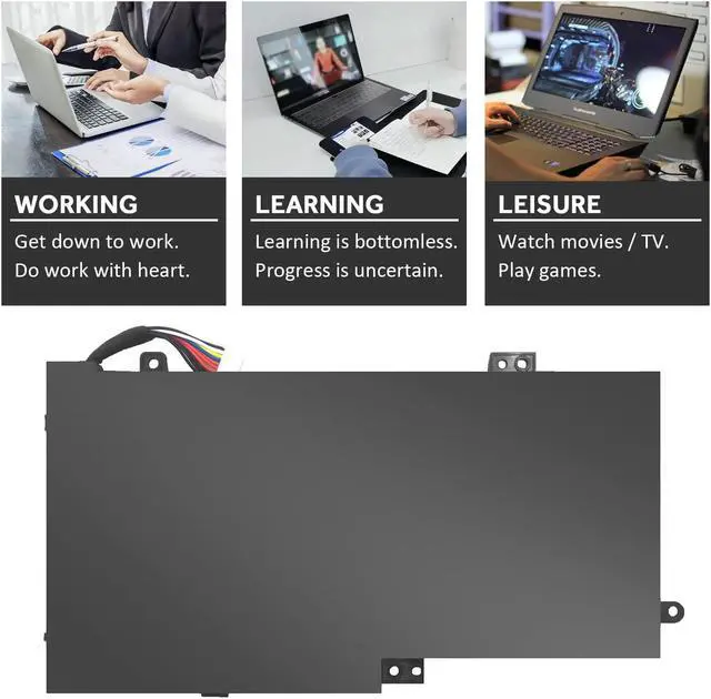 Alt view image 6 of 7 - 796356-005 LE03XL Laptop Battery for HP Envy X360 M6-W101dx W102dx W103dx W010dx, Pavilion X360 13-s000 15-bk000 Series: 13-s120nr 13-s128nr 15-bk010nr 15-bk152nr LE03 HSTNN-PB6M HSTNN-YB5Q